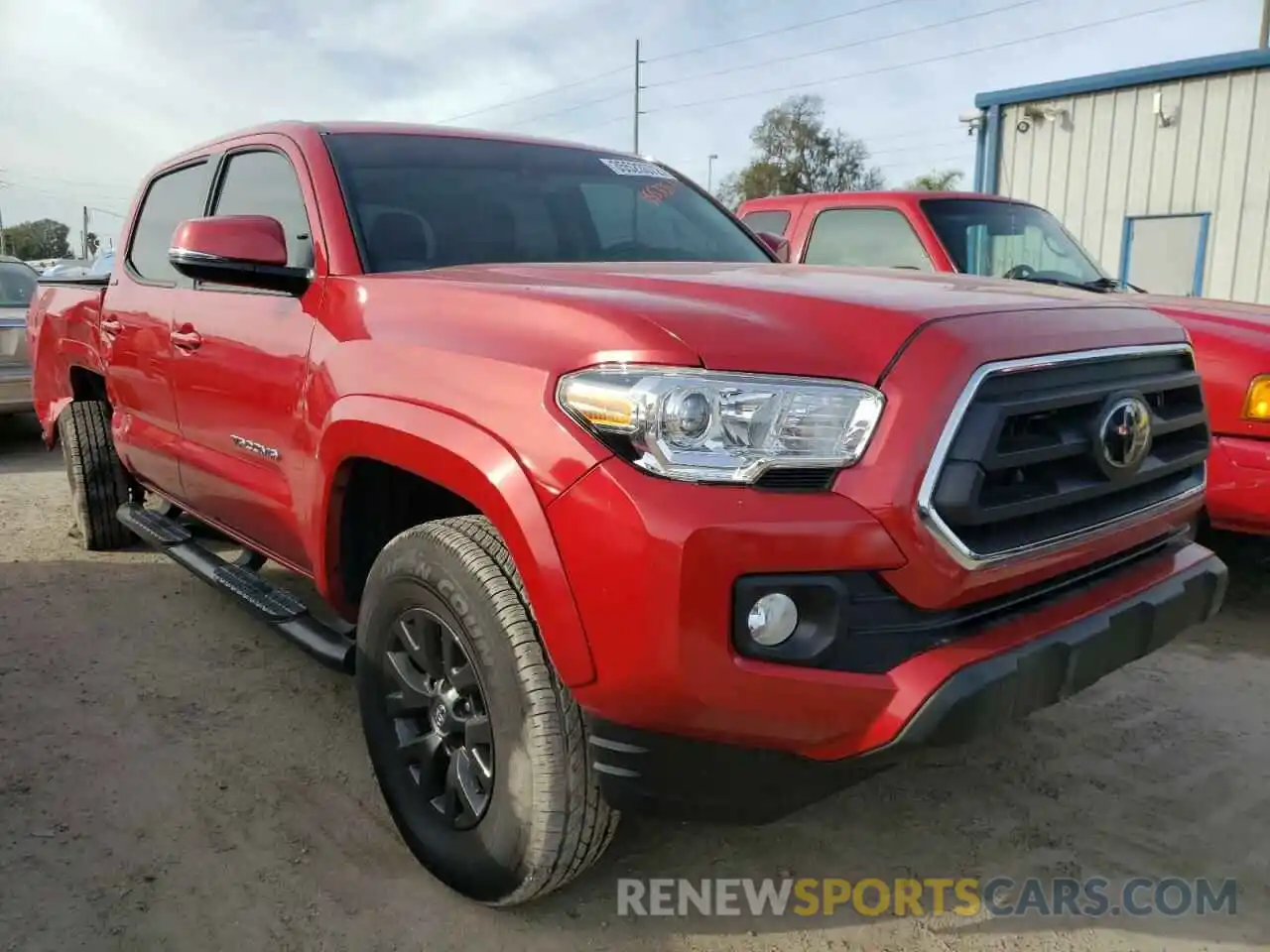 1 Photograph of a damaged car 3TMAZ5CN4NM160336 TOYOTA TACOMA 2022