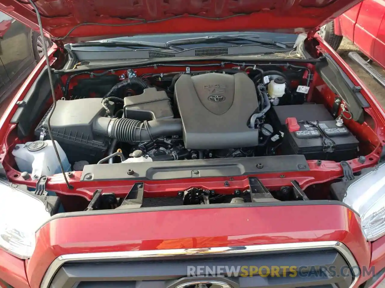 7 Photograph of a damaged car 3TMAZ5CN4NM160336 TOYOTA TACOMA 2022