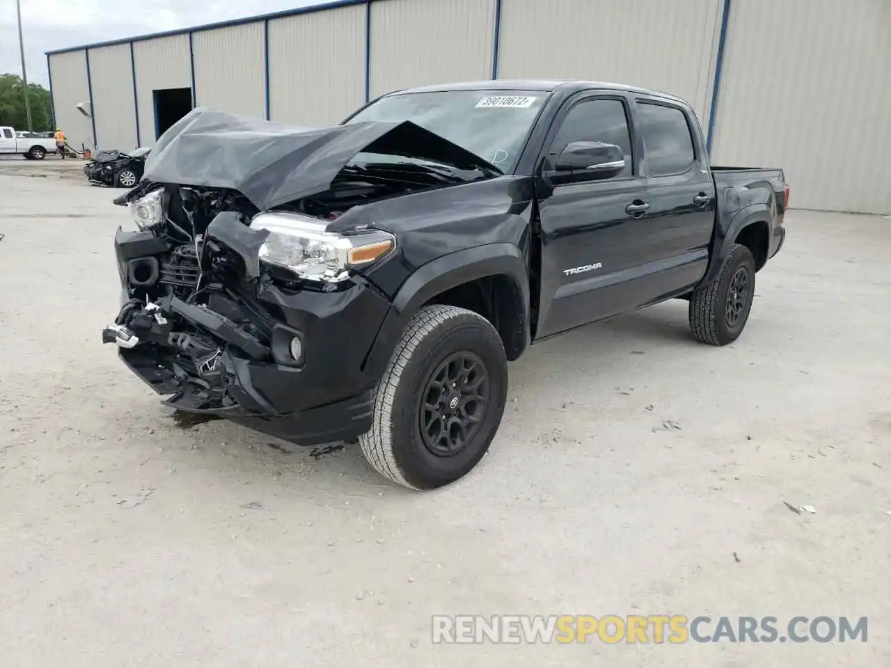 2 Photograph of a damaged car 3TMAZ5CN4NM166167 TOYOTA TACOMA 2022