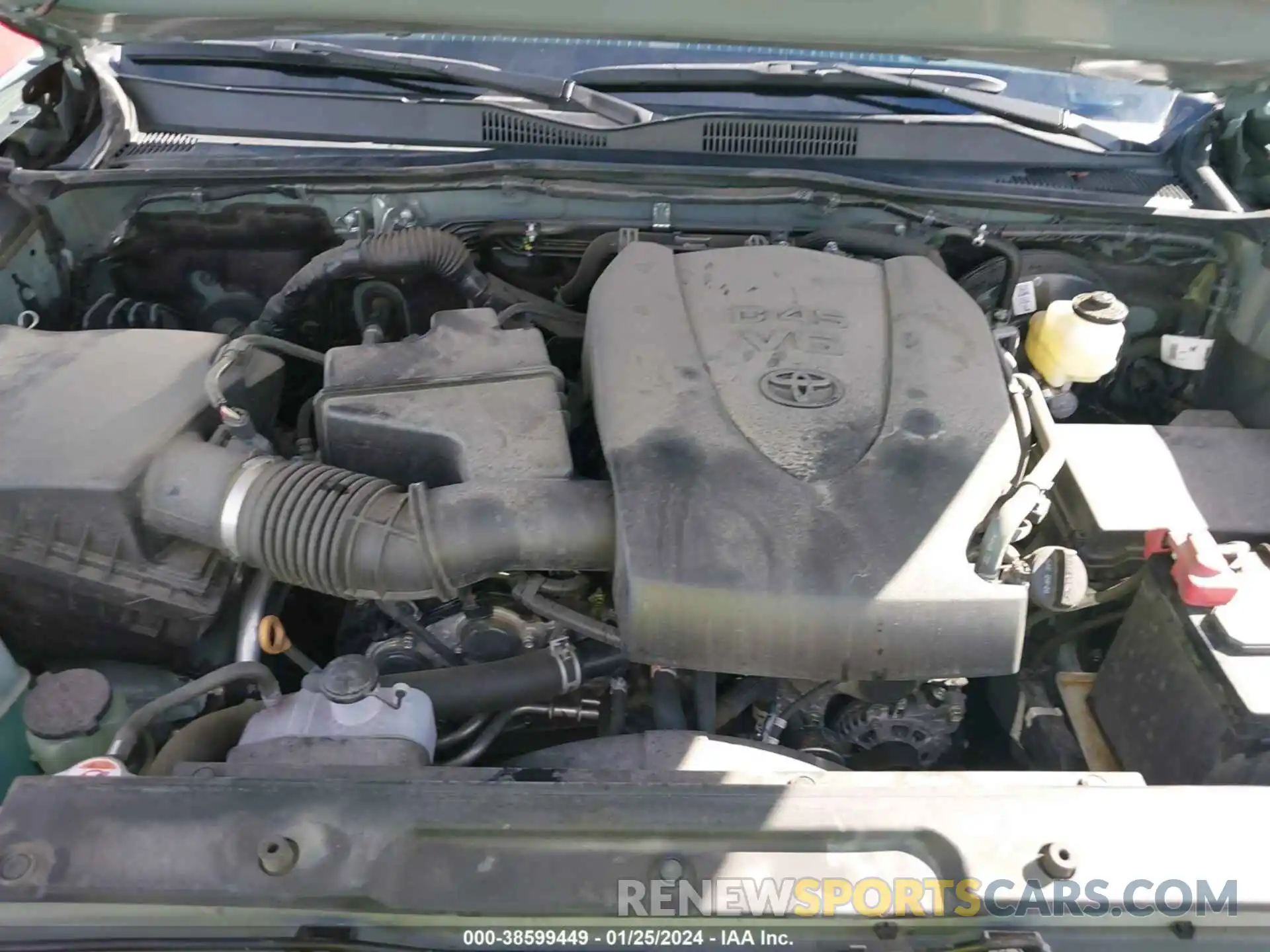 10 Photograph of a damaged car 3TMAZ5CN4NM186841 TOYOTA TACOMA 2022