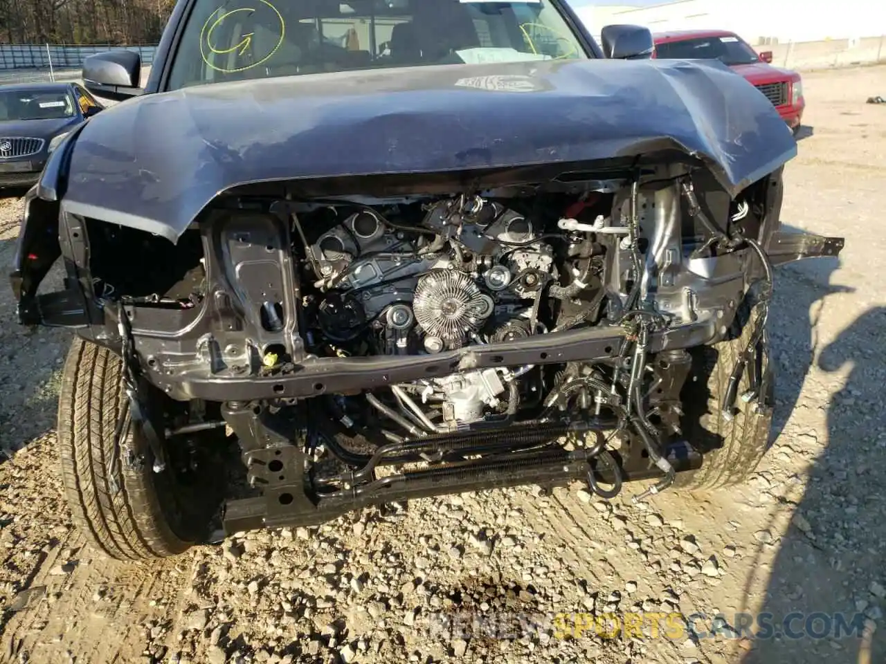 9 Photograph of a damaged car 3TMAZ5CN5NM168140 TOYOTA TACOMA 2022