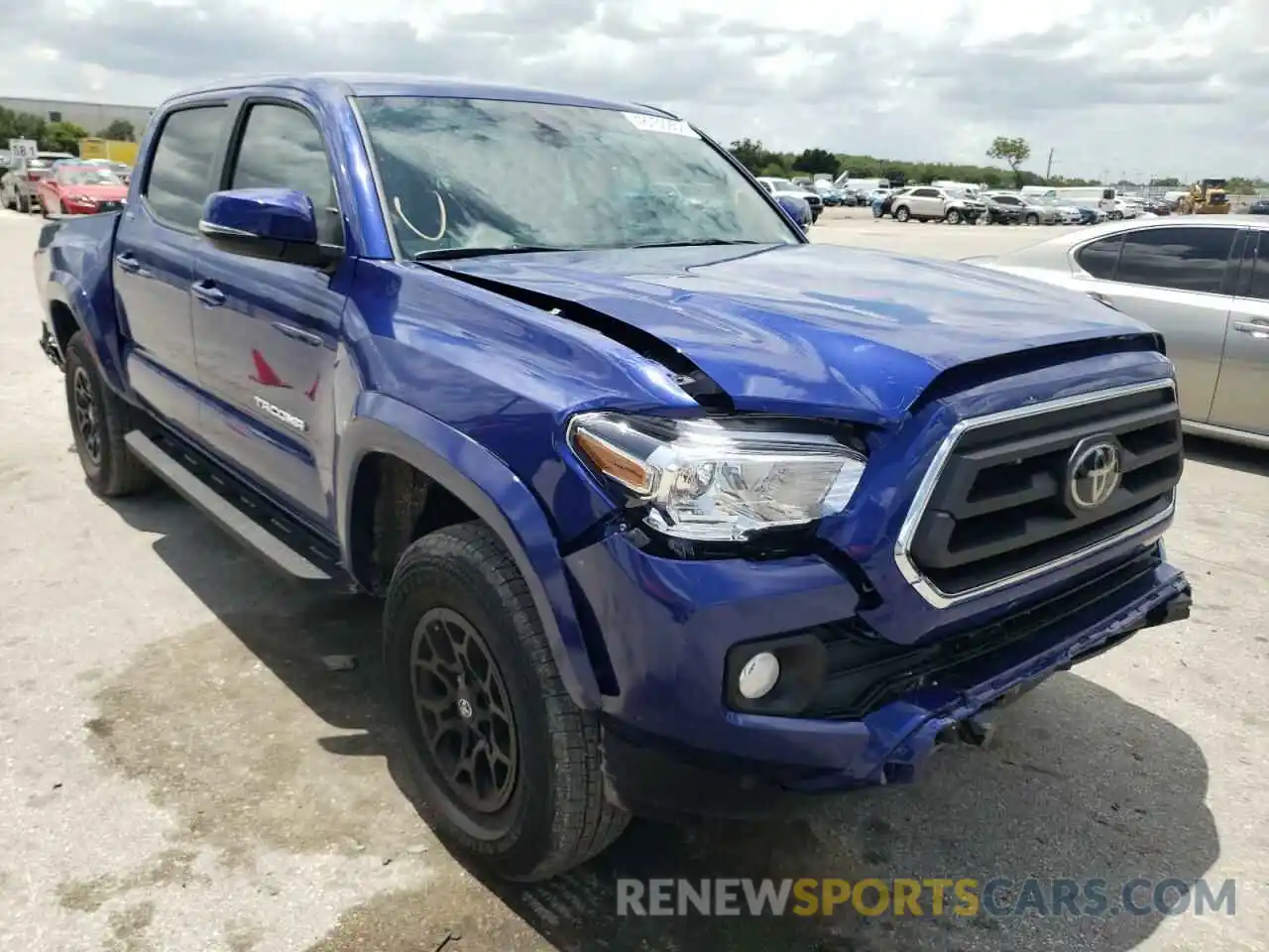 1 Photograph of a damaged car 3TMAZ5CN5NM171197 TOYOTA TACOMA 2022