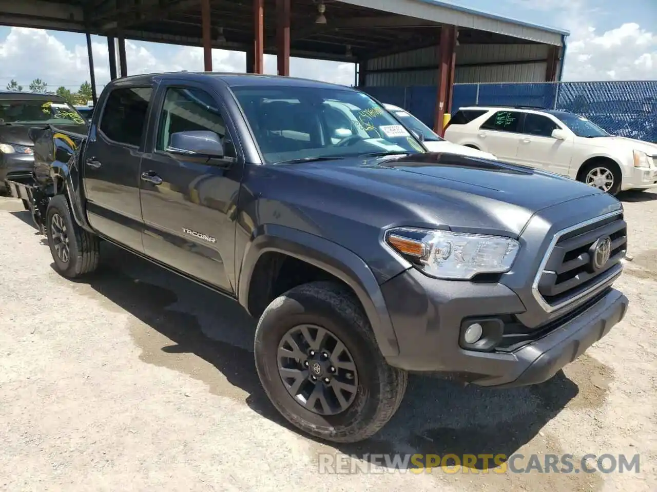 1 Photograph of a damaged car 3TMAZ5CN6NM162430 TOYOTA TACOMA 2022