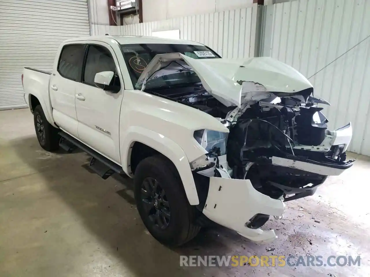 1 Photograph of a damaged car 3TMAZ5CN6NM163691 TOYOTA TACOMA 2022