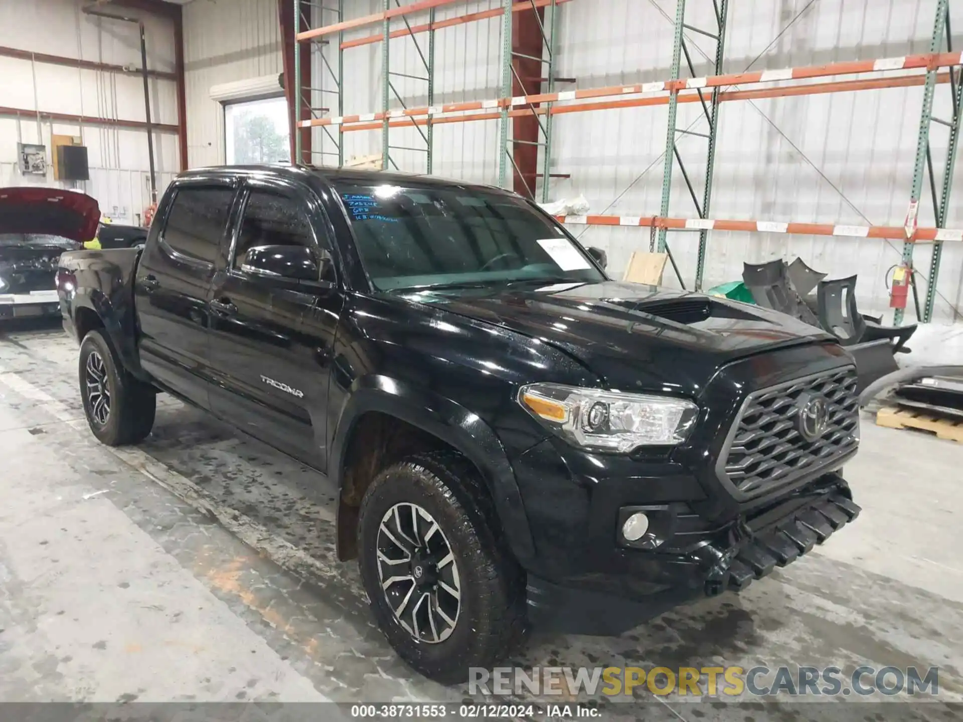 1 Photograph of a damaged car 3TMAZ5CN6NM164789 TOYOTA TACOMA 2022