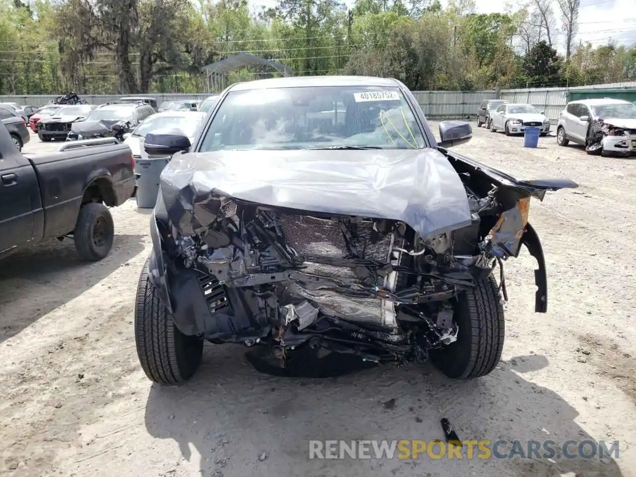 9 Photograph of a damaged car 3TMAZ5CN6NM165151 TOYOTA TACOMA 2022