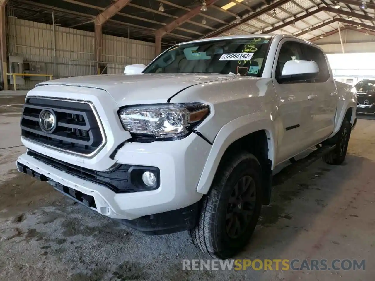 2 Photograph of a damaged car 3TMAZ5CN6NM168387 TOYOTA TACOMA 2022