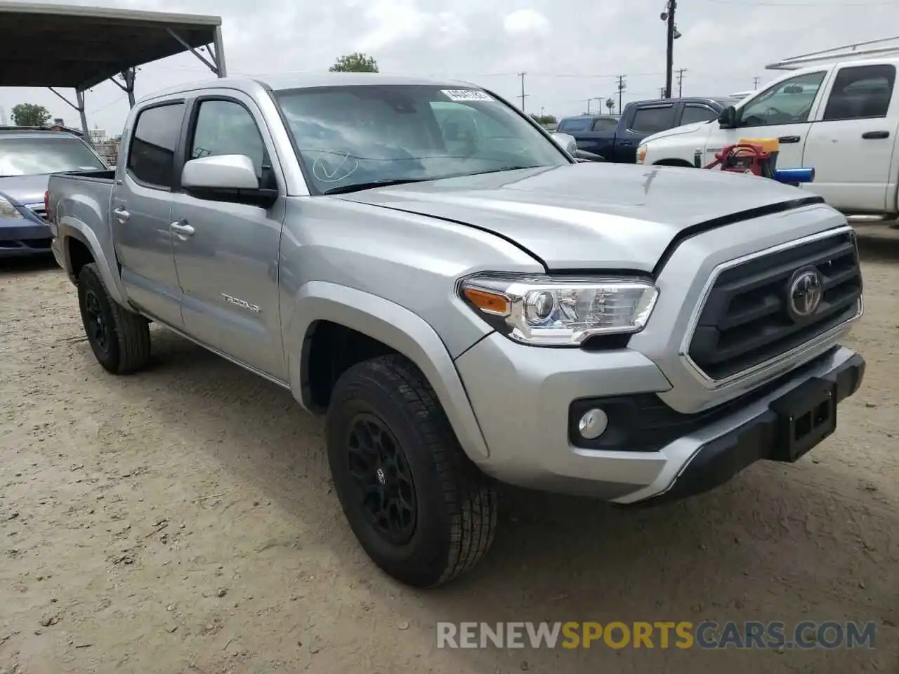 1 Photograph of a damaged car 3TMAZ5CN6NM171323 TOYOTA TACOMA 2022