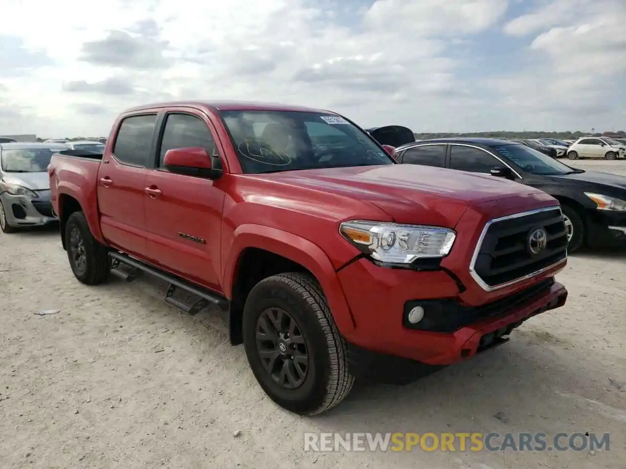 1 Photograph of a damaged car 3TMAZ5CN6NM185416 TOYOTA TACOMA 2022