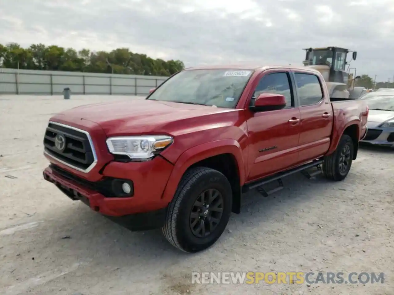 2 Photograph of a damaged car 3TMAZ5CN6NM185416 TOYOTA TACOMA 2022