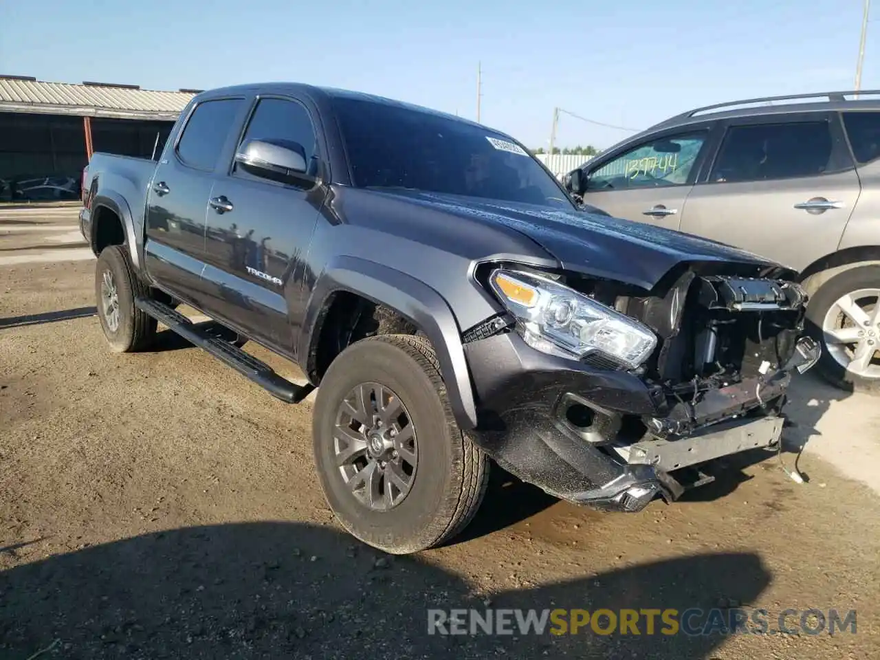 1 Photograph of a damaged car 3TMAZ5CN7NM164168 TOYOTA TACOMA 2022