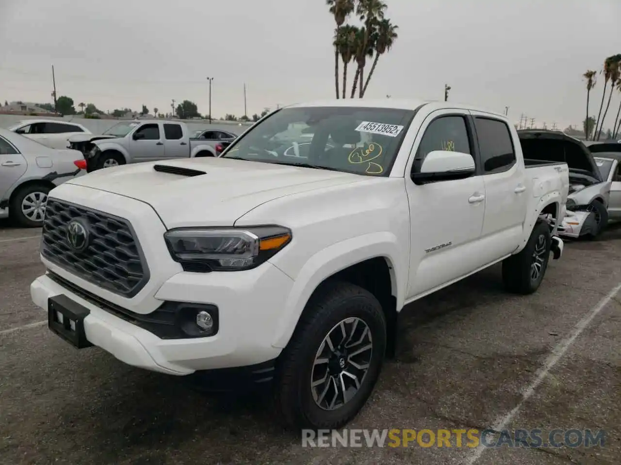 2 Photograph of a damaged car 3TMAZ5CN7NM171590 TOYOTA TACOMA 2022