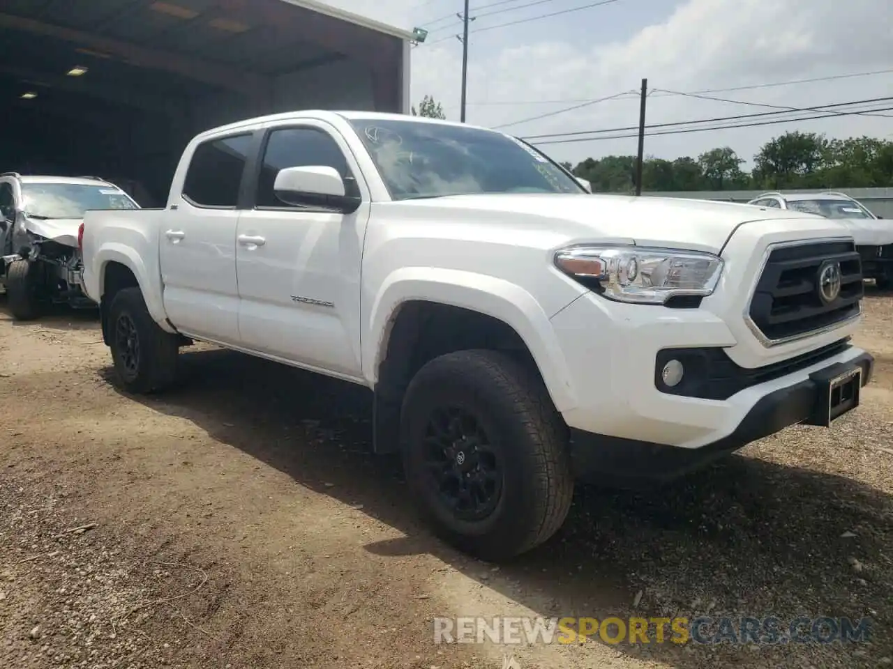 1 Photograph of a damaged car 3TMAZ5CN7NM176580 TOYOTA TACOMA 2022