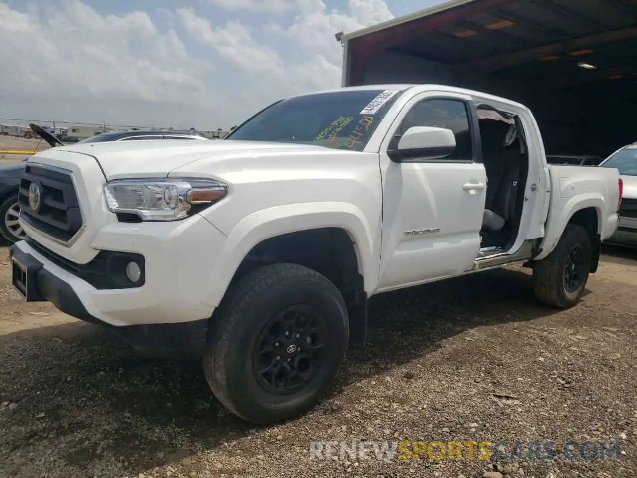 2 Photograph of a damaged car 3TMAZ5CN7NM176580 TOYOTA TACOMA 2022