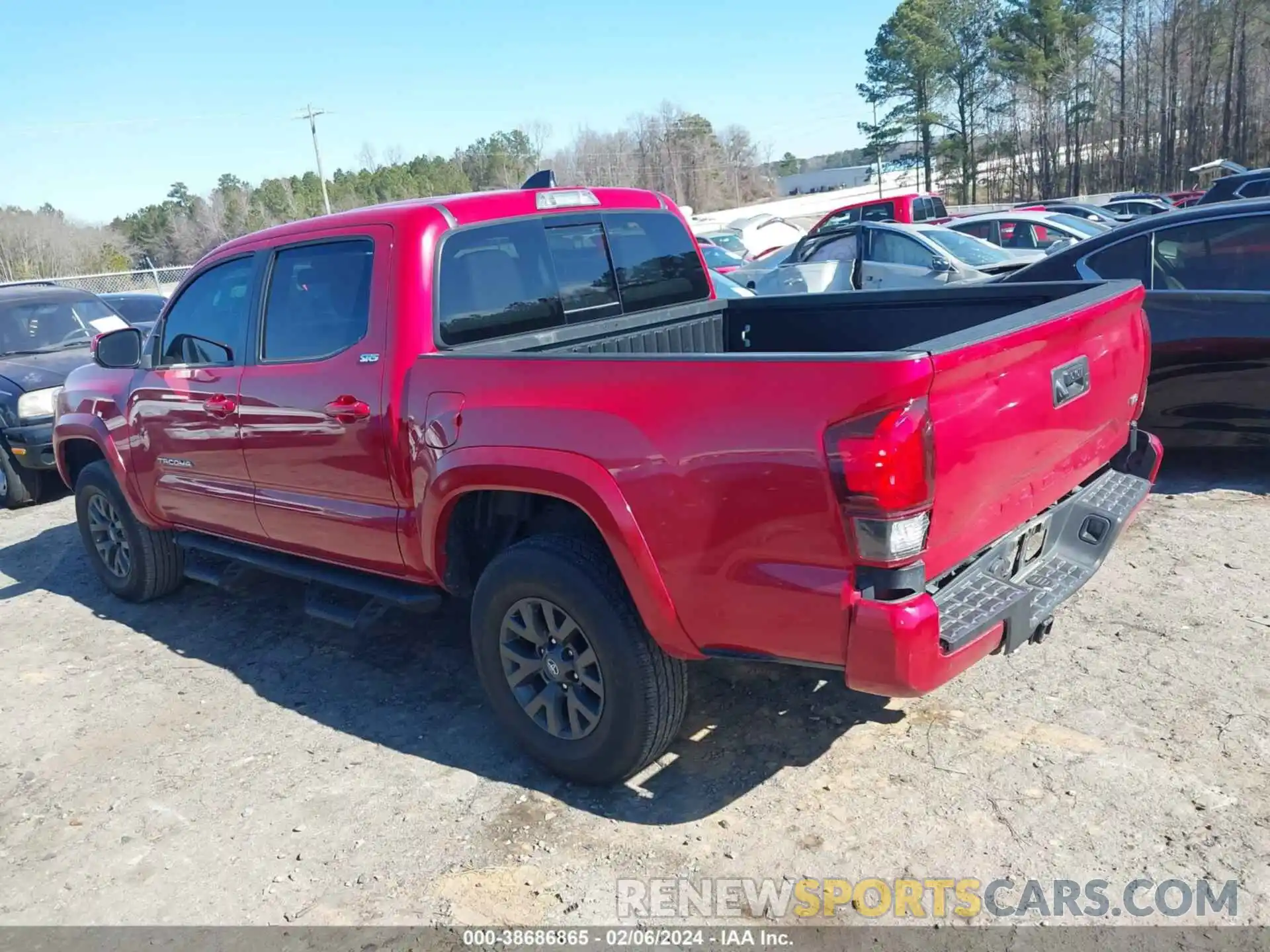 3 Photograph of a damaged car 3TMAZ5CN7NM179303 TOYOTA TACOMA 2022