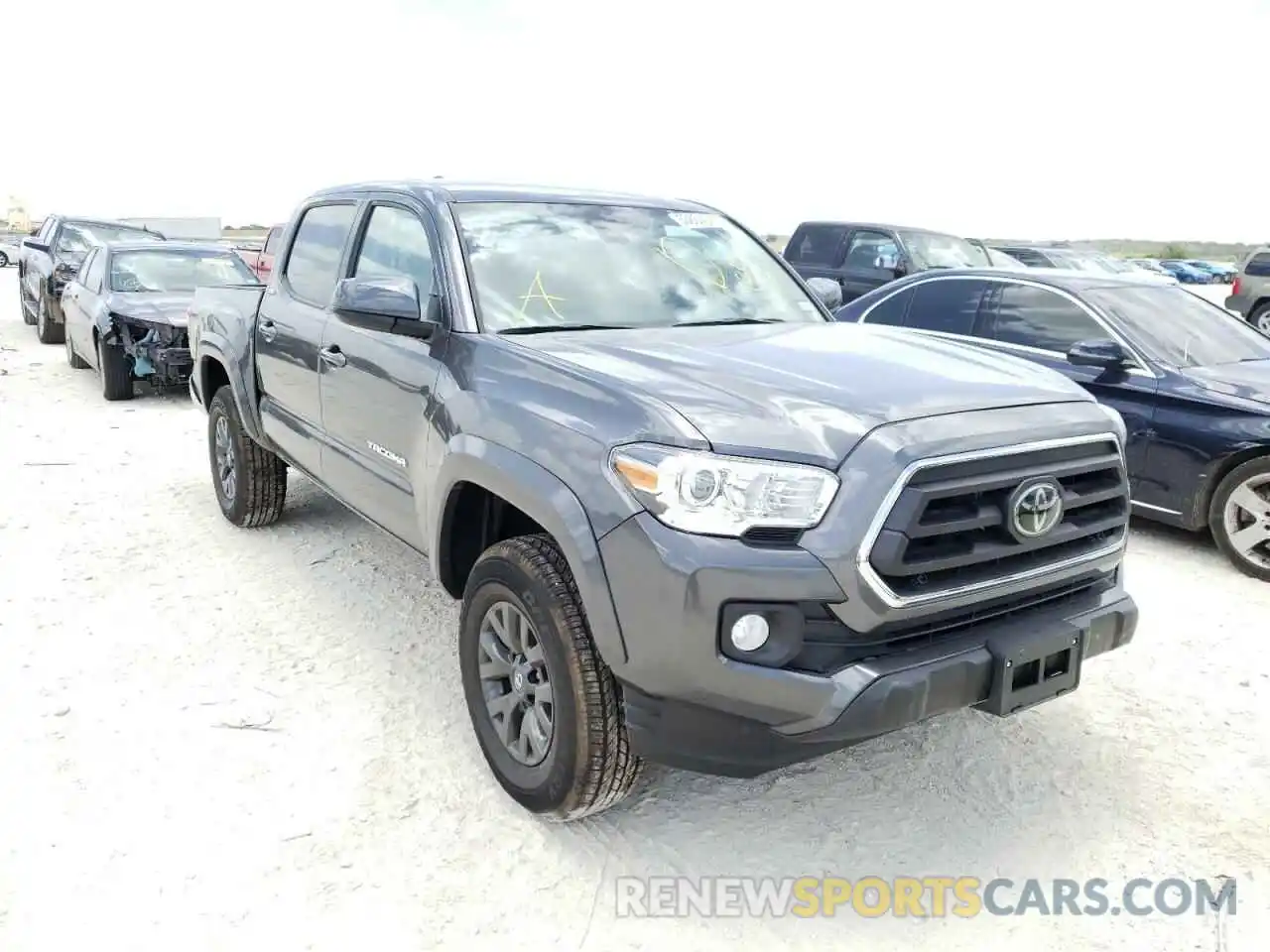 1 Photograph of a damaged car 3TMAZ5CN7NM180712 TOYOTA TACOMA 2022