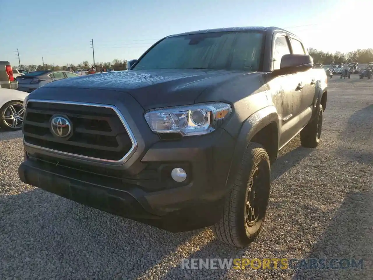 2 Photograph of a damaged car 3TMAZ5CN9NM181263 TOYOTA TACOMA 2022