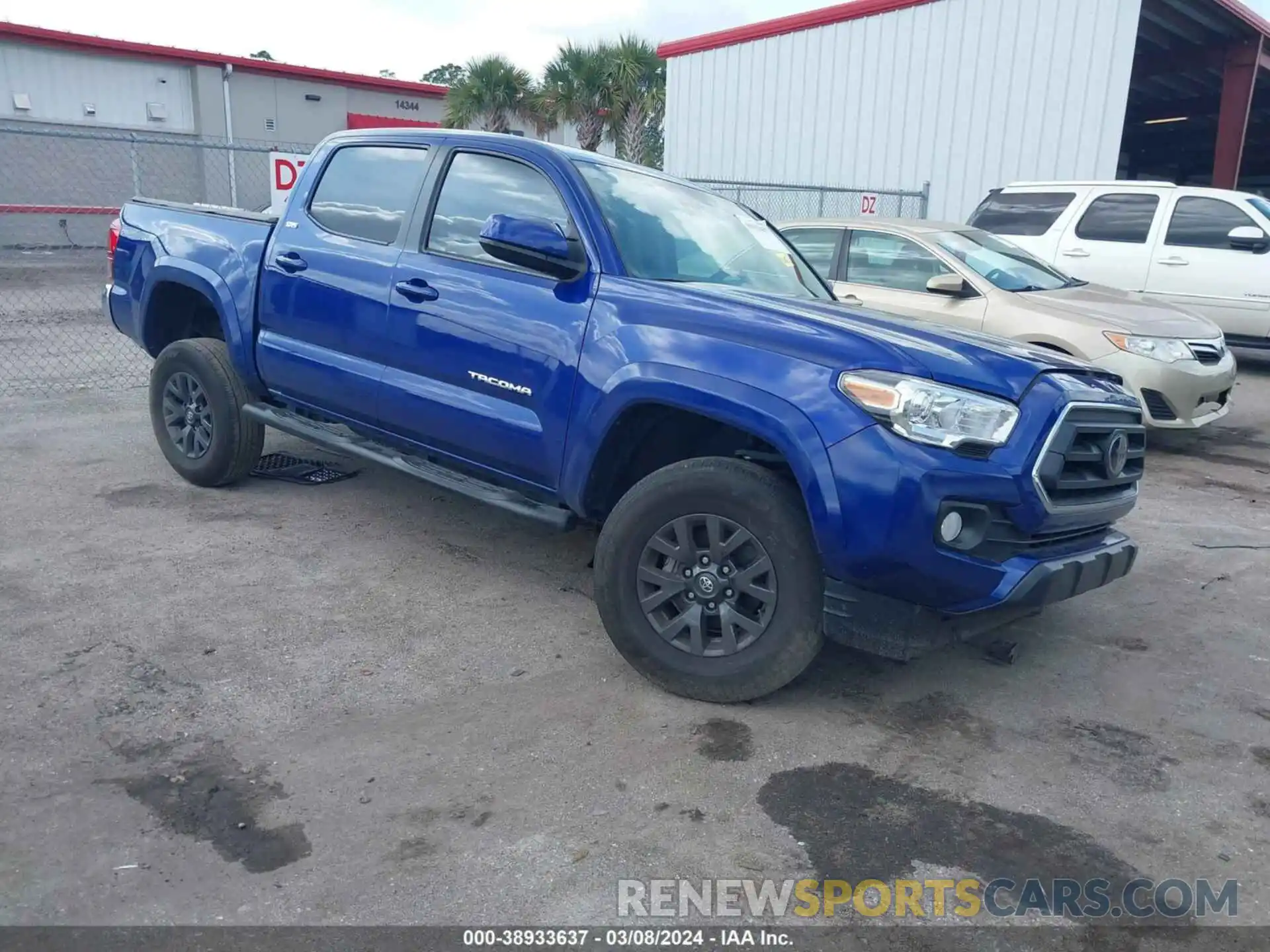 1 Photograph of a damaged car 3TMAZ5CN9NM188875 TOYOTA TACOMA 2022