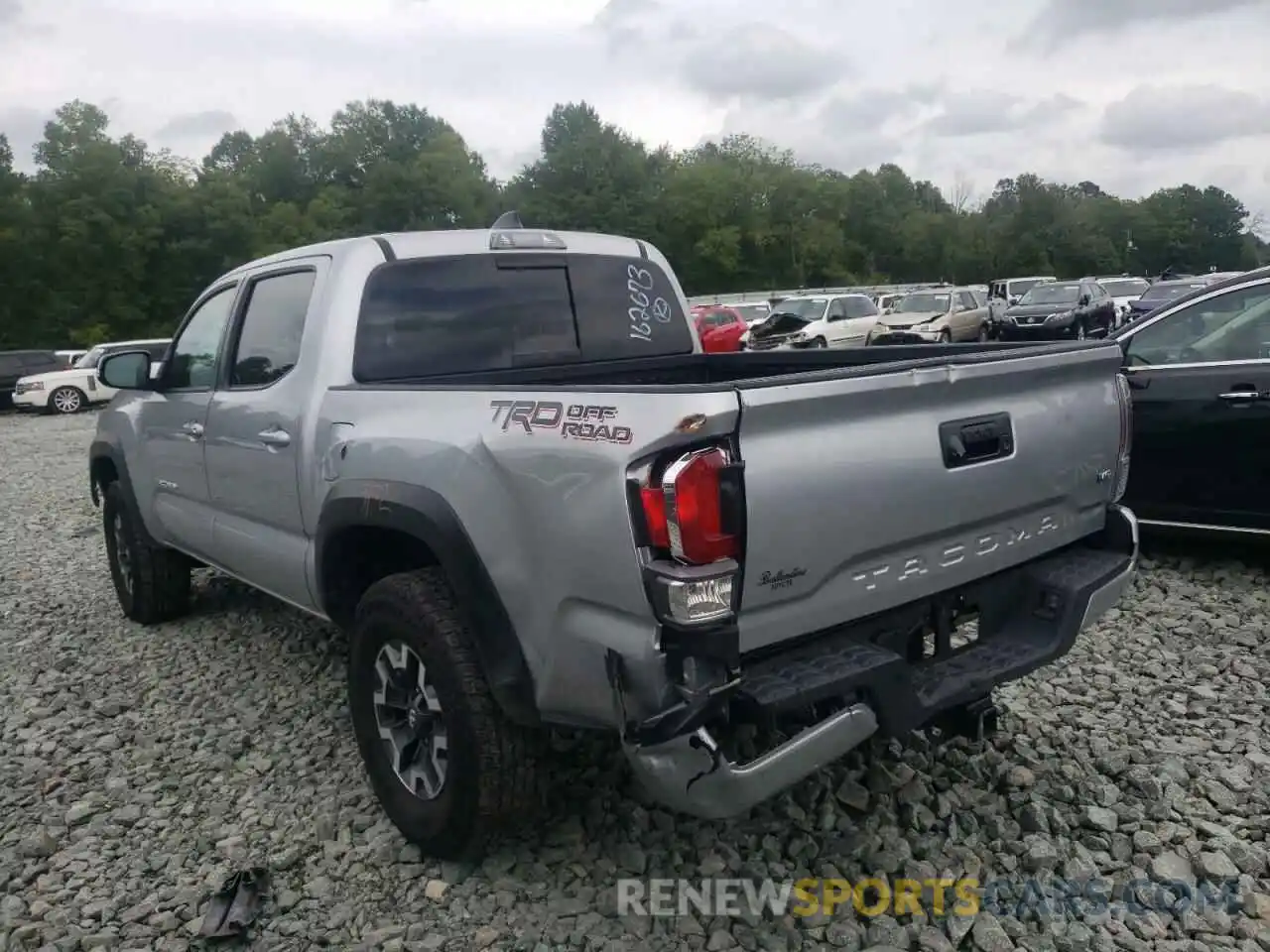 3 Фотография поврежденного автомобиля 3TMAZ5CNXNM162673 TOYOTA TACOMA 2022