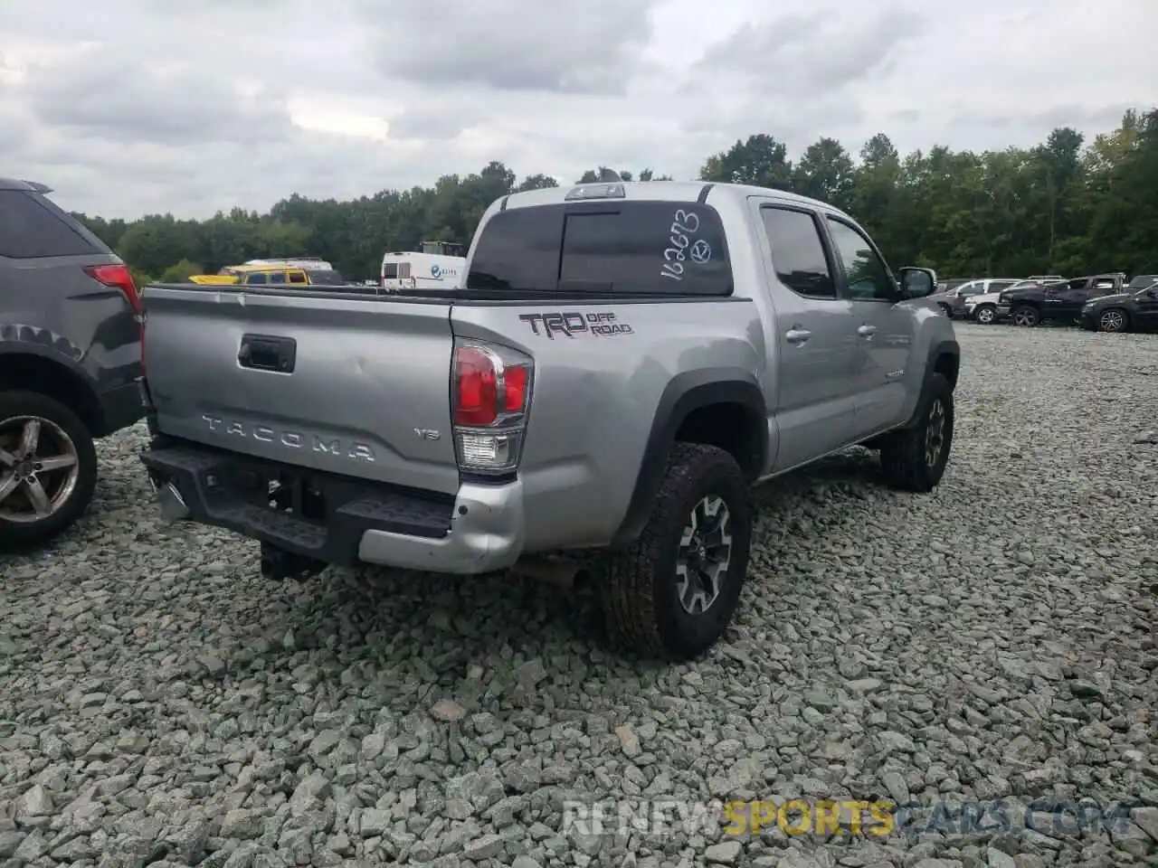 4 Фотография поврежденного автомобиля 3TMAZ5CNXNM162673 TOYOTA TACOMA 2022