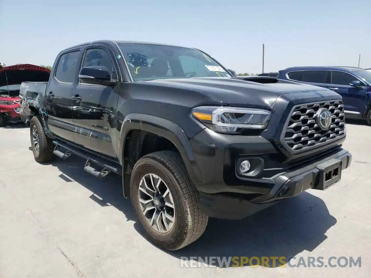 1 Фотография поврежденного автомобиля 3TMAZ5CNXNM166433 TOYOTA TACOMA 2022