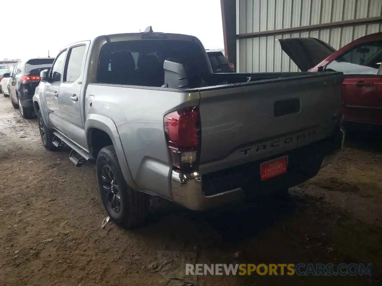 3 Photograph of a damaged car 3TMAZ5CNXNM168599 TOYOTA TACOMA 2022