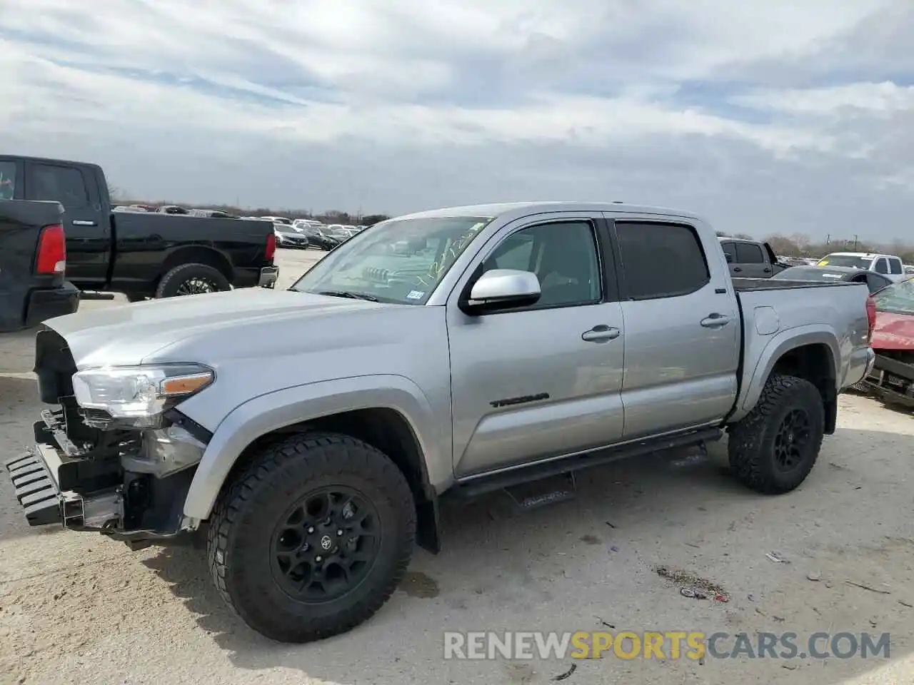 1 Photograph of a damaged car 3TMAZ5CNXNM176248 TOYOTA TACOMA 2022