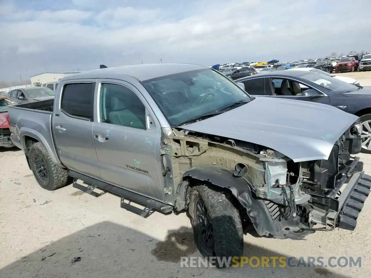 4 Фотография поврежденного автомобиля 3TMAZ5CNXNM176248 TOYOTA TACOMA 2022