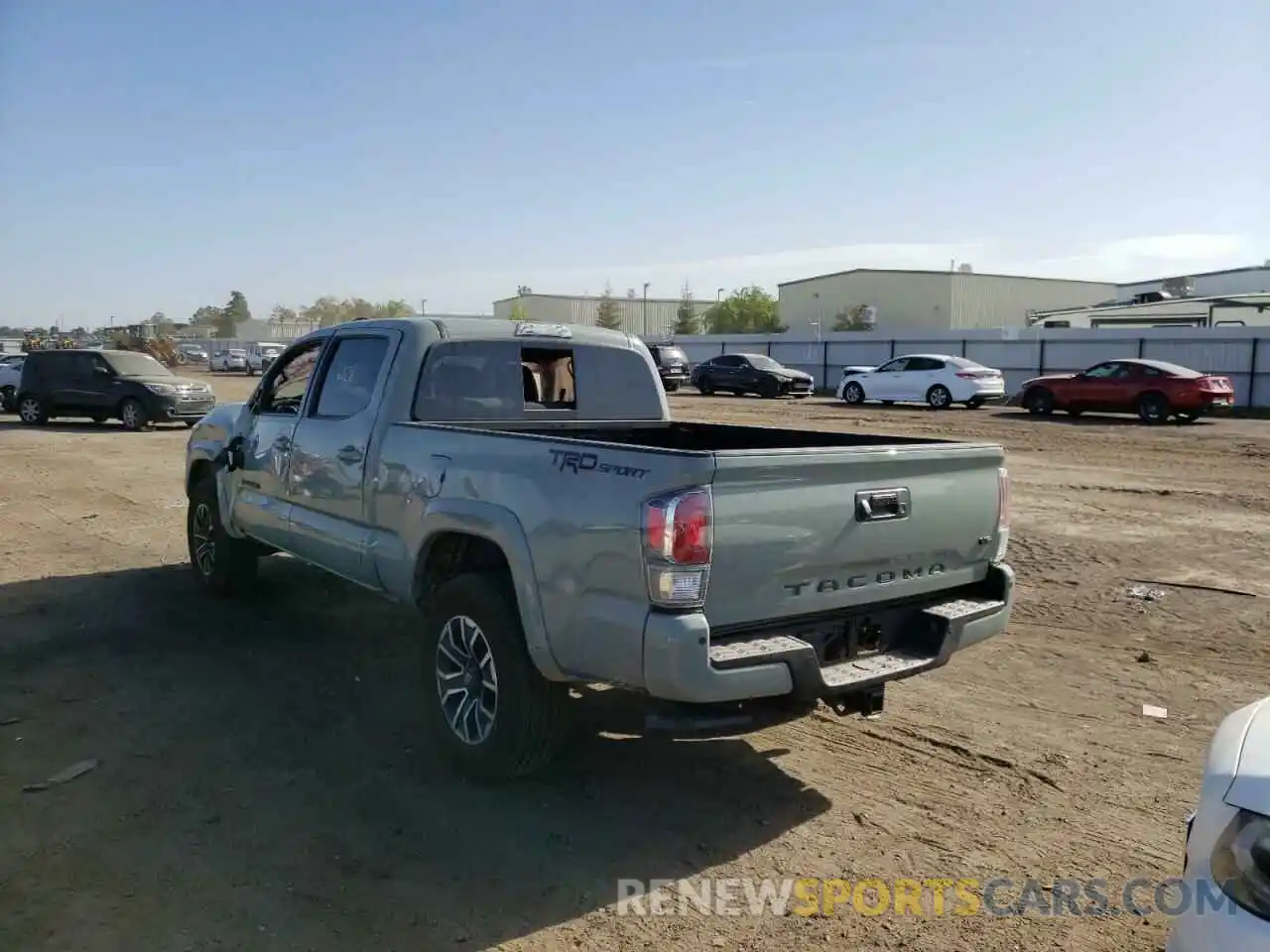 3 Photograph of a damaged car 3TMBZ5DN0NM032405 TOYOTA TACOMA 2022