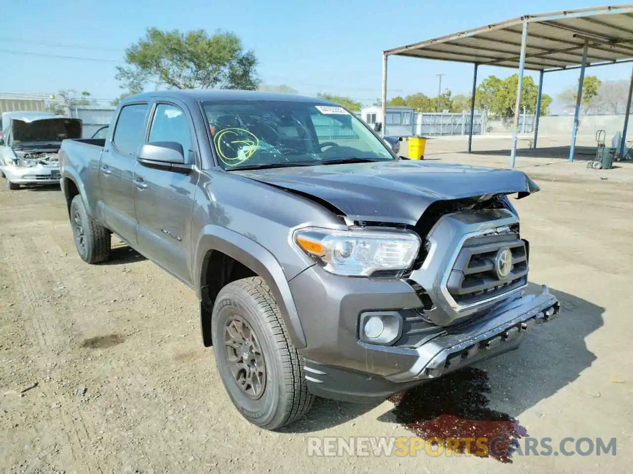 1 Photograph of a damaged car 3TMBZ5DN0NM034946 TOYOTA TACOMA 2022