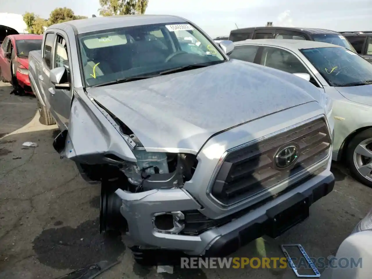 1 Photograph of a damaged car 3TMBZ5DN1NM036575 TOYOTA TACOMA 2022