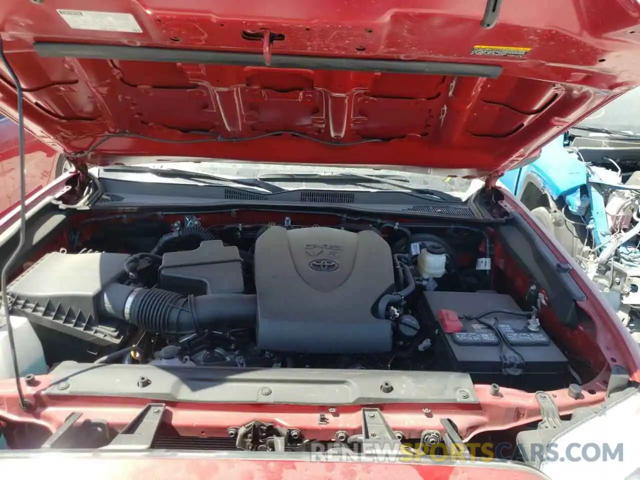 7 Photograph of a damaged car 3TMBZ5DN2NM033636 TOYOTA TACOMA 2022