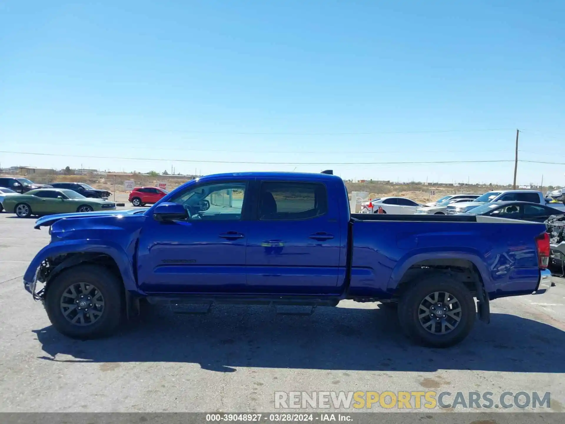 14 Photograph of a damaged car 3TMBZ5DN2NM037105 TOYOTA TACOMA 2022