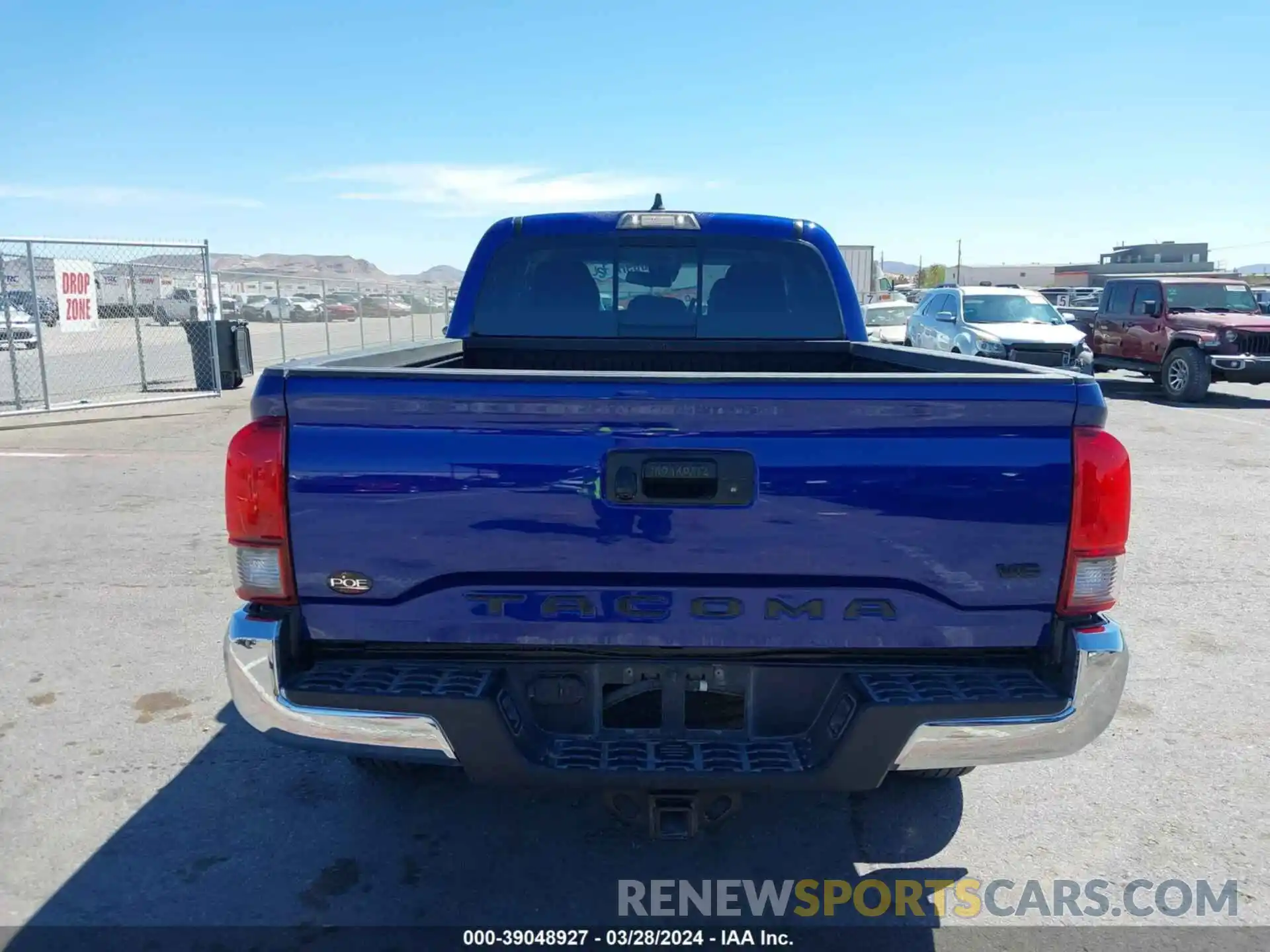 16 Photograph of a damaged car 3TMBZ5DN2NM037105 TOYOTA TACOMA 2022