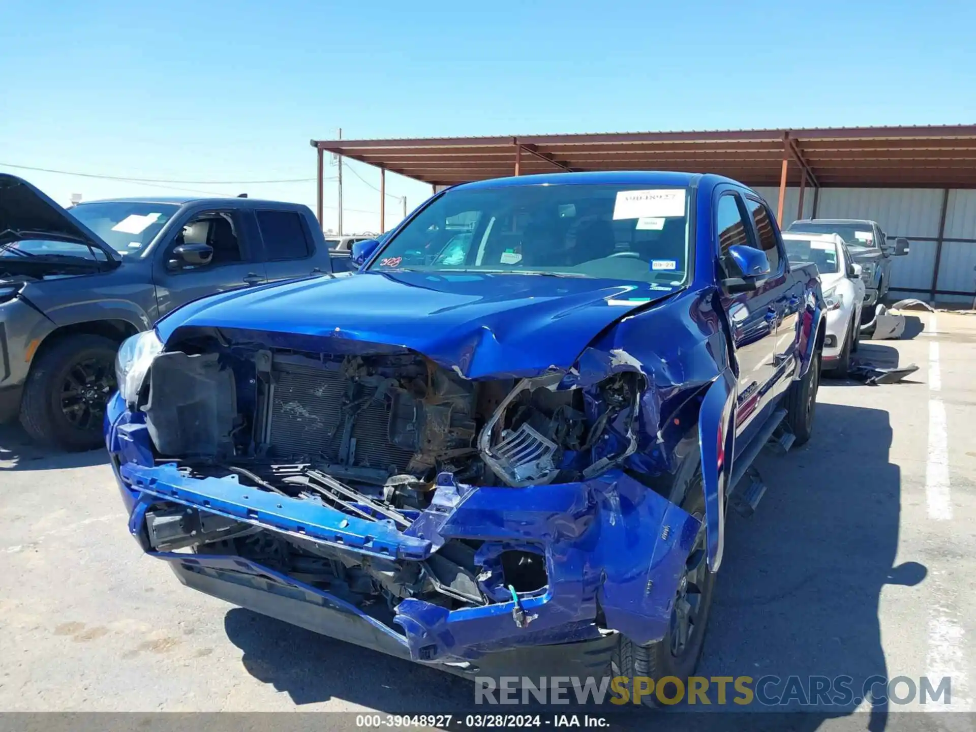 6 Photograph of a damaged car 3TMBZ5DN2NM037105 TOYOTA TACOMA 2022