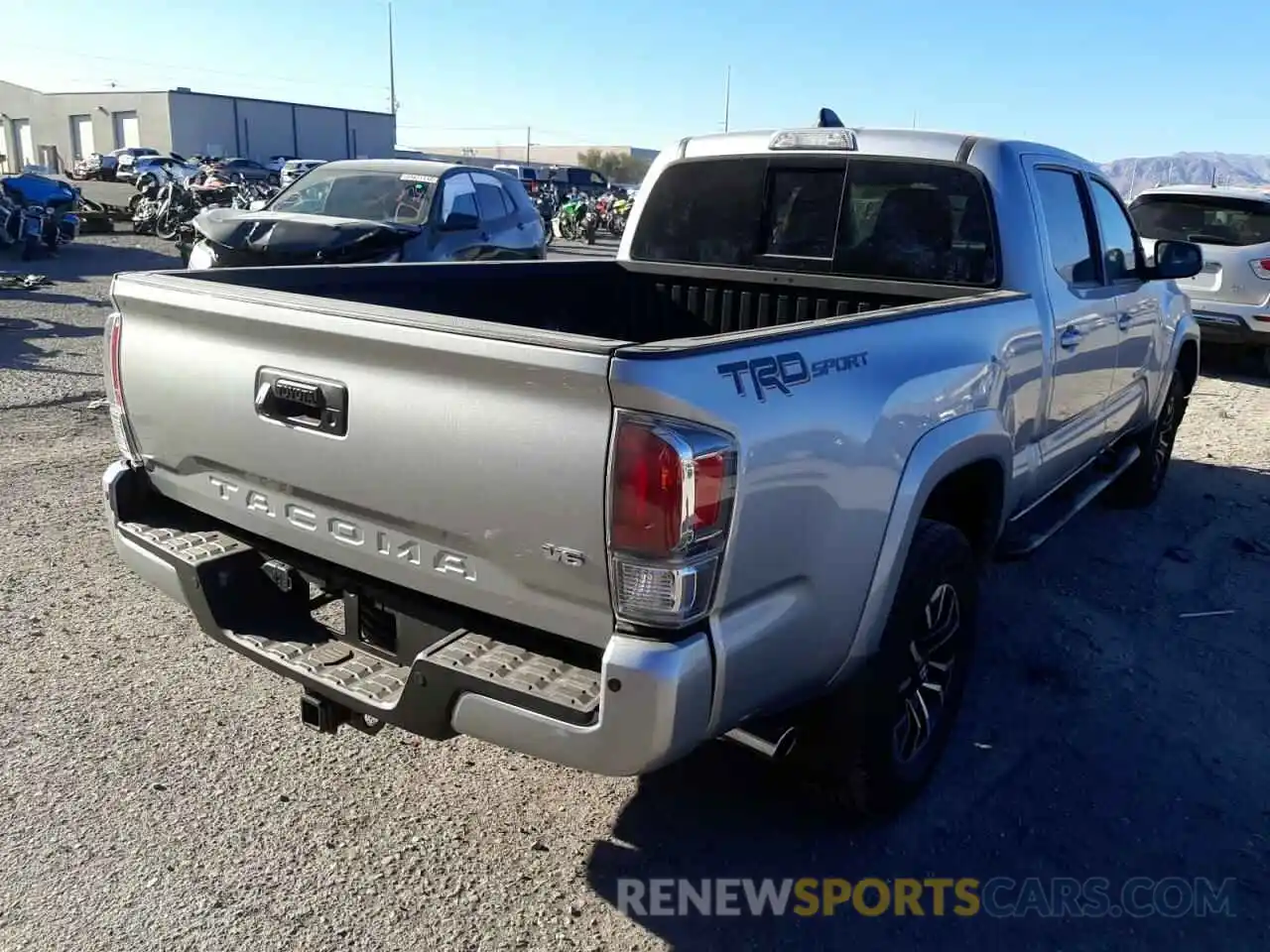 4 Photograph of a damaged car 3TMBZ5DN4NM032343 TOYOTA TACOMA 2022