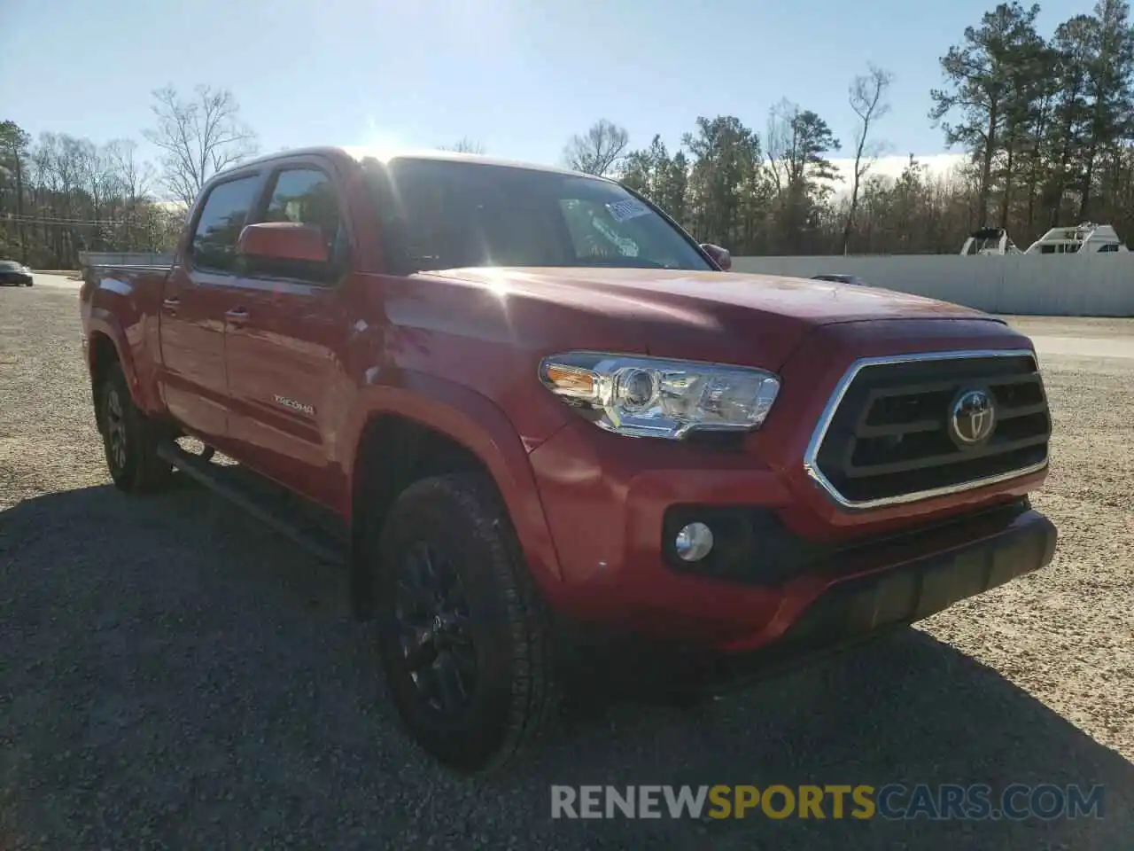 1 Photograph of a damaged car 3TMBZ5DN5NM032741 TOYOTA TACOMA 2022