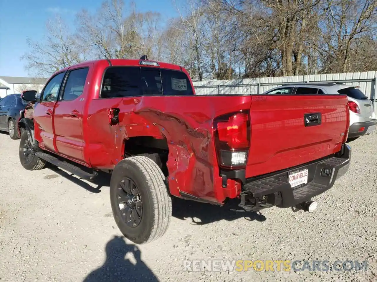 3 Photograph of a damaged car 3TMBZ5DN5NM032741 TOYOTA TACOMA 2022