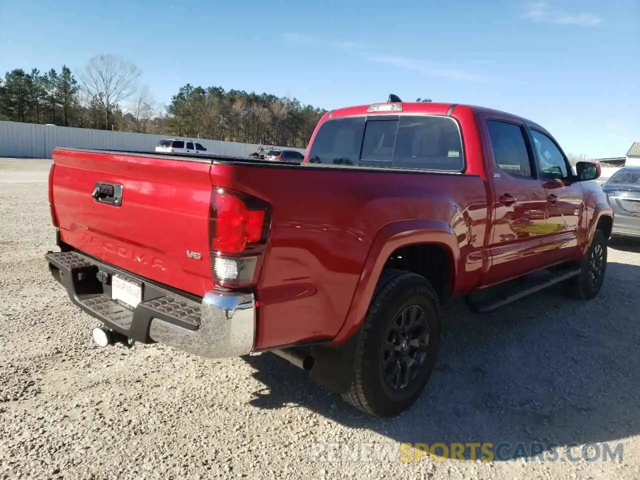 4 Photograph of a damaged car 3TMBZ5DN5NM032741 TOYOTA TACOMA 2022