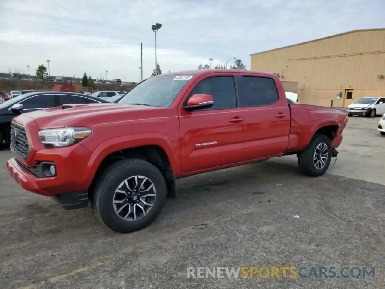 1 Photograph of a damaged car 3TMBZ5DN5NM035316 TOYOTA TACOMA 2022