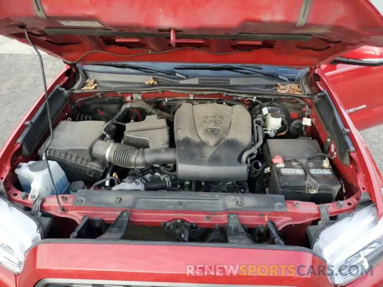 11 Photograph of a damaged car 3TMBZ5DN5NM035316 TOYOTA TACOMA 2022