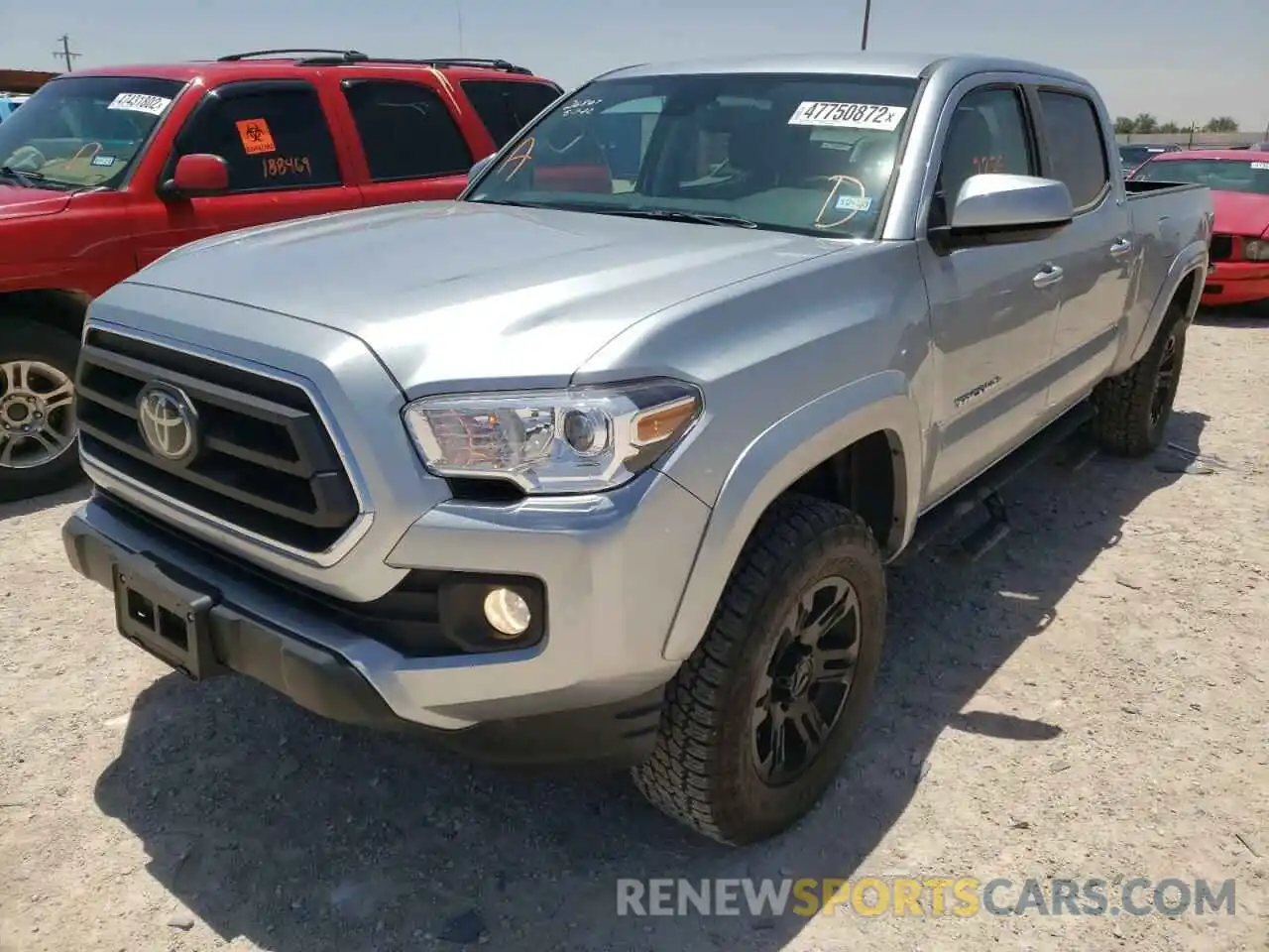 2 Photograph of a damaged car 3TMBZ5DN6NM033199 TOYOTA TACOMA 2022