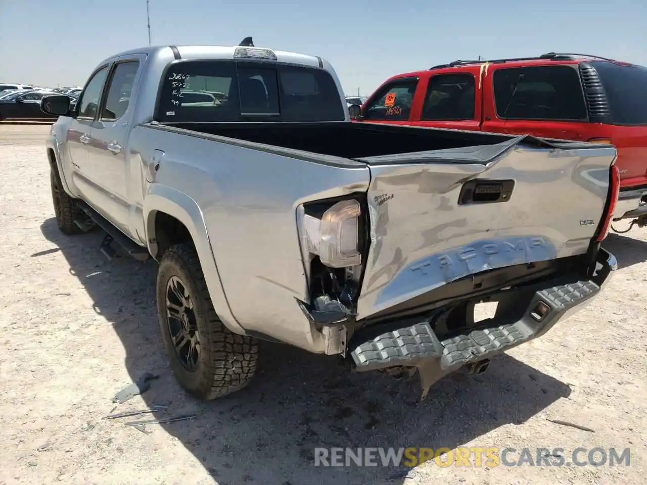 3 Photograph of a damaged car 3TMBZ5DN6NM033199 TOYOTA TACOMA 2022