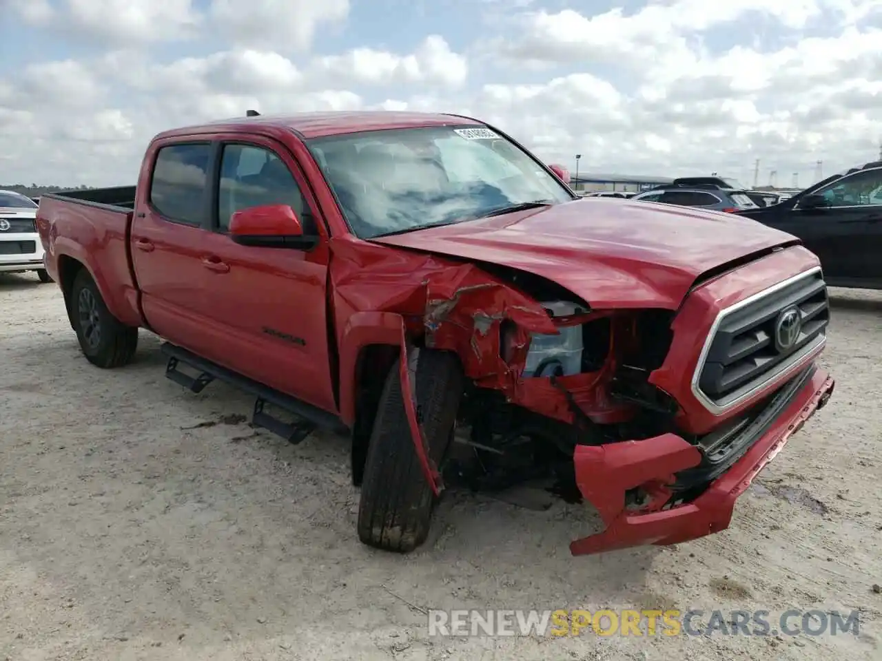 1 Photograph of a damaged car 3TMBZ5DN6NM033607 TOYOTA TACOMA 2022