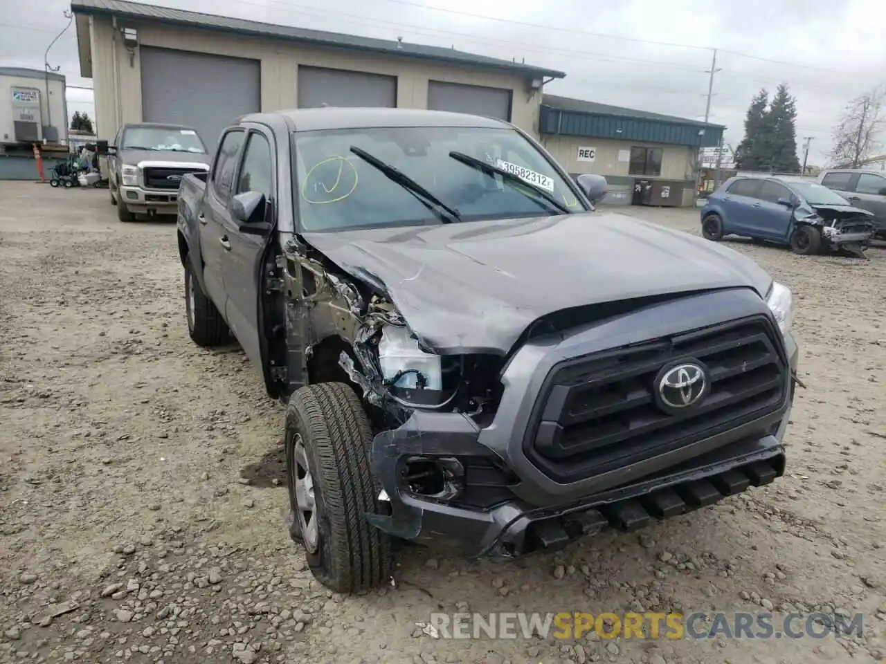 9 Photograph of a damaged car 3TMCZ5AN0NM460001 TOYOTA TACOMA 2022