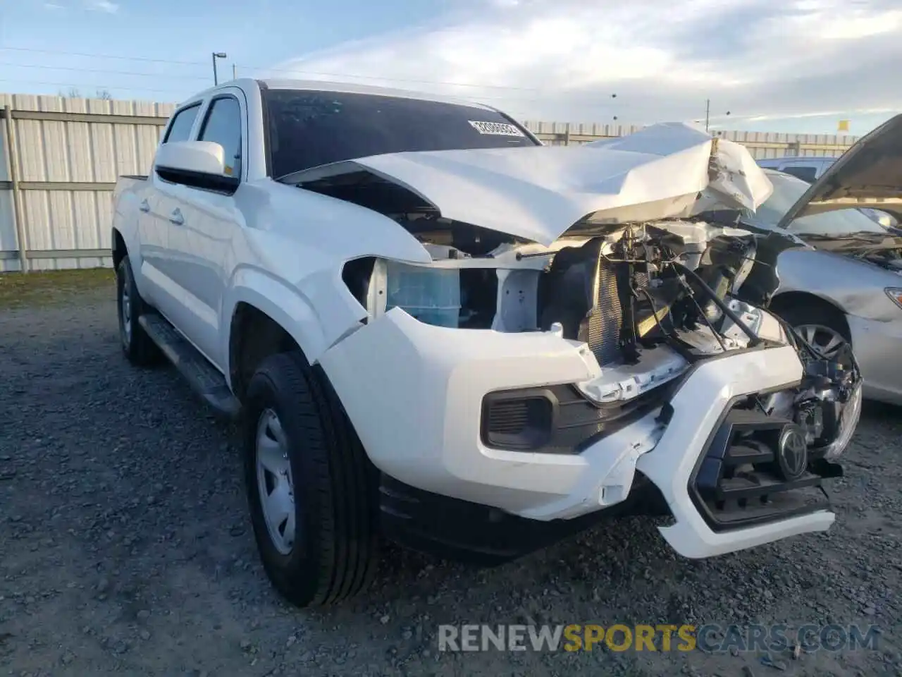 1 Photograph of a damaged car 3TMCZ5AN0NM461780 TOYOTA TACOMA 2022