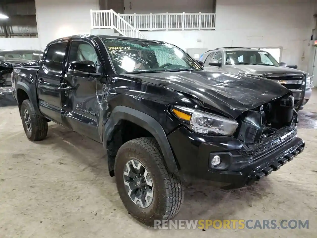 1 Photograph of a damaged car 3TMCZ5AN0NM463819 TOYOTA TACOMA 2022