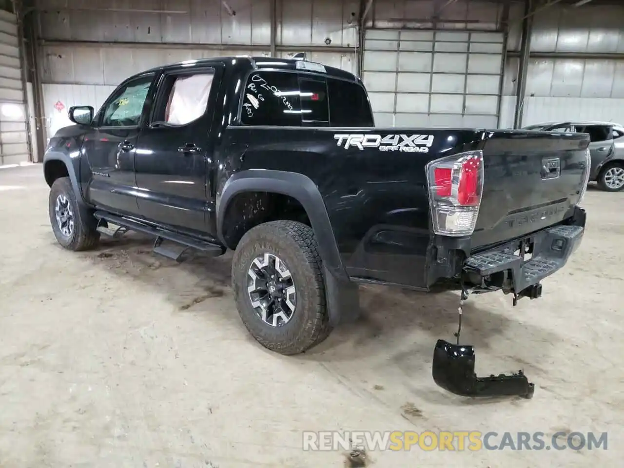 3 Photograph of a damaged car 3TMCZ5AN0NM463819 TOYOTA TACOMA 2022