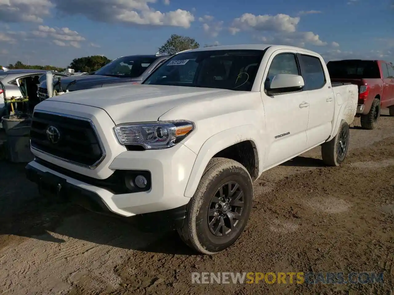 1 Photograph of a damaged car 3TMCZ5AN0NM471404 TOYOTA TACOMA 2022