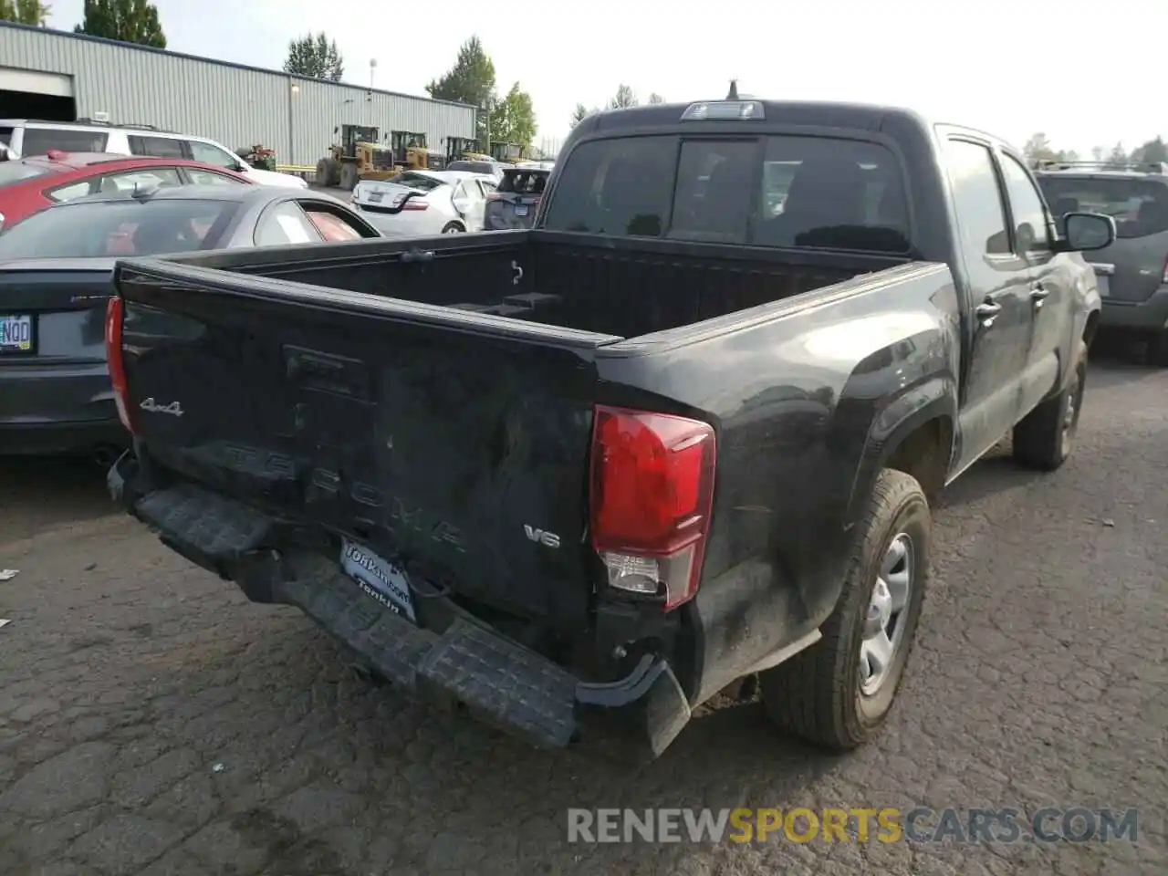 4 Фотография поврежденного автомобиля 3TMCZ5AN0NM485304 TOYOTA TACOMA 2022